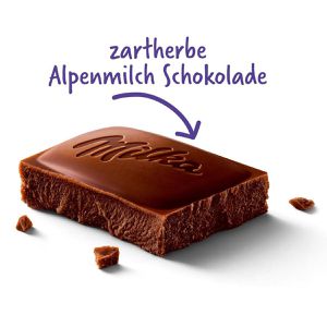 Produktbild für Tafelschokolade Milka Zartherb
