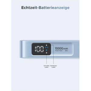 Produktbild für Powerbank UGREEN MagFlow, 10000mAh