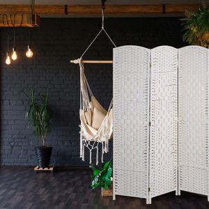 Produktbild für Paravent Relaxdays innen, 4-teilig
