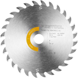 Produktbild für Kreissägeblatt Festool KSB-SORT/3 W 160x1,8, Set
