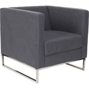 Produktbild für Loungesessel hJh-OFFICE BARBADOS, dunkelgrau