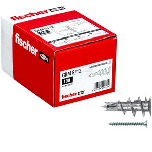 Schrauben-Dübel-Set Fischer 040432 Metall GKM S 12