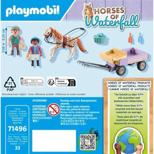Produktbild für Spielset playmobil HORSES OF WATERFALL 71496, ab 4 Jahre