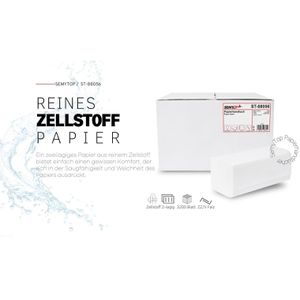 Produktbild für Papierhandtücher Semy-Top 2-lagig