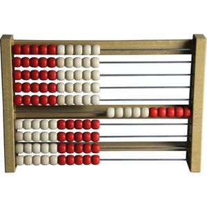 Produktbild für Rechenschieber Wissner RE-Wood, 100 Perlen