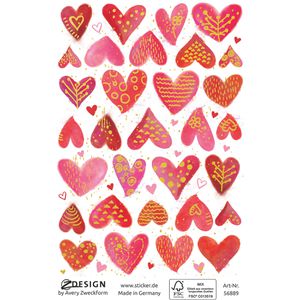 Produktbild für Sticker Zweckform 56889 Z-Design Deko Sticker