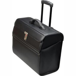 Produktbild für Pilotenkoffer Alassio Mondo 45033, schwarz, 26 Liter