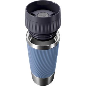 Produktbild für Thermobecher Emsa Travel Mug Easy Twist, aquablau