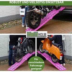 Produktbild für Auffahrrampe Trutzholm 21423, pink, 1 Stück