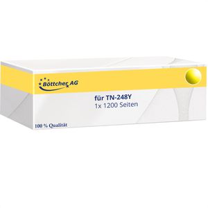 Produktbild für Toner Böttcher-AG für Brother TN-248Y