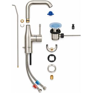 Produktbild für Waschtischarmatur GROHE Essence L-Size 32628DC1, supersteel