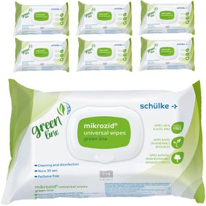 Desinfektionstücher Schülke mikrozid universal green line