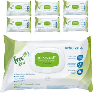 Produktbild für Desinfektionstücher Schülke mikrozid universal p free line