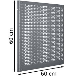 Produktbild für Werkzeugwand Küpper 70307, grau, aus Metall