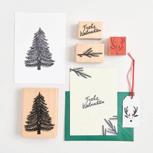 Produktbild für Motivstempel Rico-Design Paper Poetry Put a Bow on It, Holz