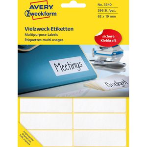 Vielzwecketiketten Zweckform 3340, weiß