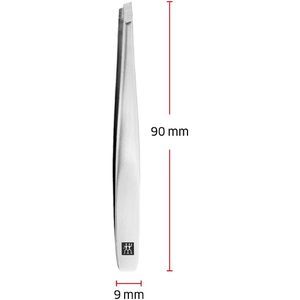 Produktbild für Pinzette Zwilling Premium, Länge 9 cm, Edelstahl mattiert