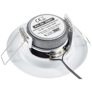 Produktbild für Einbaulautsprecher ChiliTec CT-8W, weiß, 3 W, 1-Weg