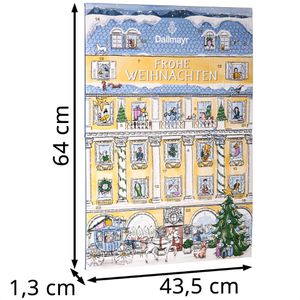 Produktbild für Adventskalender Dallmayr 10000667, Teepyramiden Klappkalender