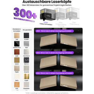 Produktbild für Graviermaschine Aliencell X1, LK1, 610 x 465mm