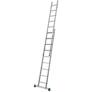 Schiebeleiter Krause Stabilo, 133274, 2 x 9 Sprossen