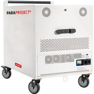 Produktbild für Laptopwagen Parat Paraproject Trolley U20/U40 WOL, weiß