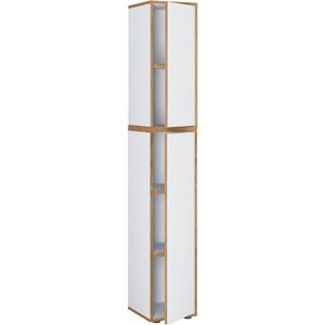 Aktenschrank VCM Salia 5-Fach 920799, aus Holz