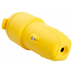Produktbild für Schutzkontakt-Kupplung as-Schwabe 62413, gelb