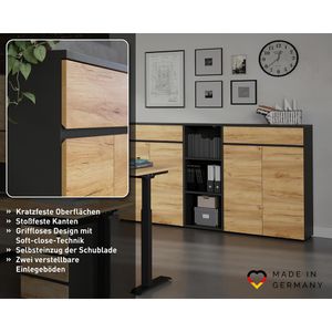 Produktbild für Aktenschrank Germania Lissabon, 4265-549 aus Holz