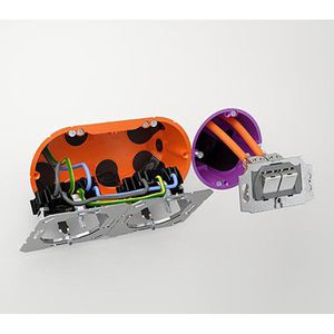 Produktbild für Gerätedose Kaiser-Elektro 9252-22, für Hohlwände