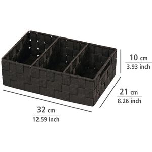 Produktbild für Aufbewahrungskorb Wenko Adria 3 Fächer