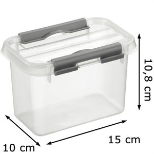 Produktbild für Aufbewahrungsbox Sunware Q-Line Box 72501209, 0,8L