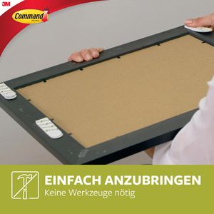 Produktbild für Klebepads 3M Command S, 17202BLKFGN, doppelseitig