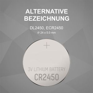 Produktbild für Knopfzelle HyCell CR2450