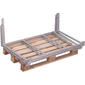 Produktbild für Palettenaufsatz VARIOfit Typ 75, vpa-080.018, verzinkter Stahl