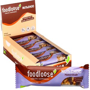 Müsliriegel foodloose Peanut Crush, BIO