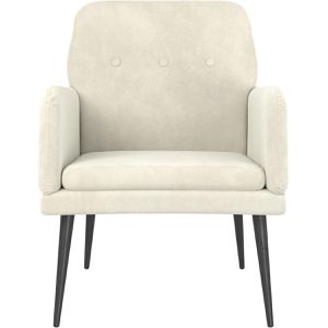Produktbild für Loungesessel vidaXL 351412, creme