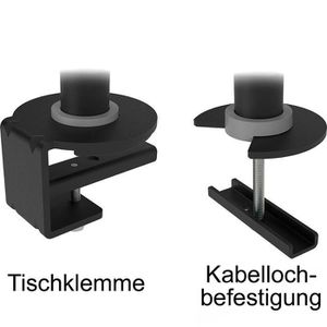 Produktbild für Monitorhalterung Dataflex ViewGo 133, VESA 75x75 &amp; 100x100 mm