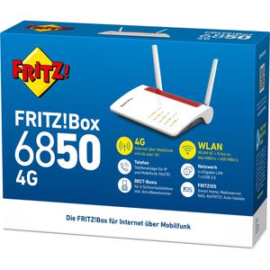 Produktbild für WLAN-Router AVM FRITZ!Box 6850 4G, 20003084, 4G LTE