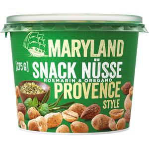 Nussmischung Maryland Snack Nüsse Provence Style, im Becher