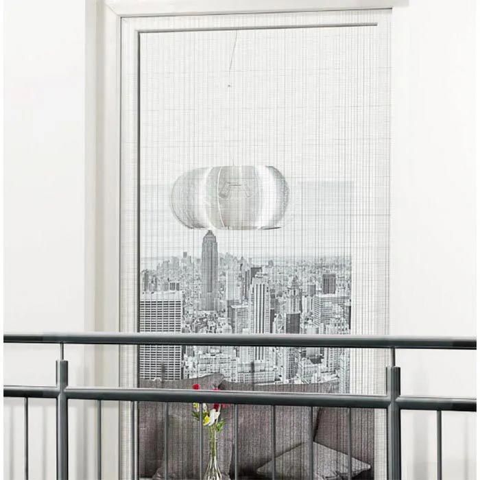 Klett-Fliegengitter 100x100 Cm Weiß – Einfach Montierbar