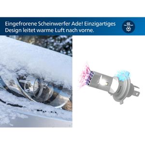 Produktbild für Auto-Lampe Philips Ultinon Pro6000 Boost Gen2, 5800 Kelvin, H4