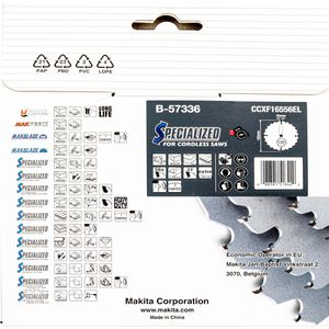 Produktbild für Kreissägeblatt Makita B-57336, EFFICUT