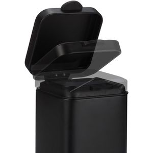 Produktbild für Mülleimer Relaxdays 10038564, schwarz