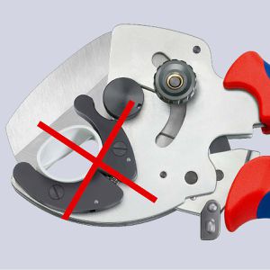Produktbild für Rohrschneider Knipex 90 25 40, Rohrschere mit Ratsche