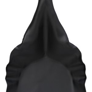 Produktbild für Ascheeimer Relaxdays 10028777, schwarz, mit Holzgriff &amp; Deckel