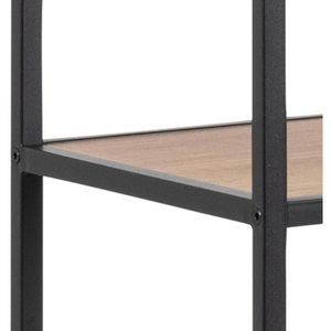 Produktbild für Bücherregal AC-Design Seaford, schwarz / wildeiche