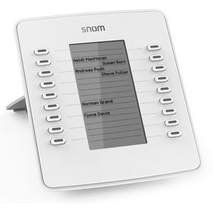 Telefon-Erweiterung Snom D7, weiß