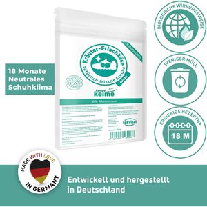 Produktbild für Schuhdeo Kumpelkeime Kräuter-Frischkäse Nachfüller