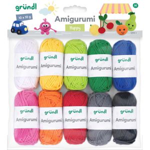 Häkelgarn Gründl 1299-1 Amigurumi Happy, 10 Stück